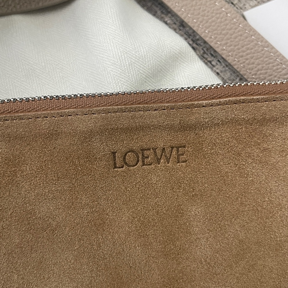 Loewe medium horizontal puzzle fold Leather Tote - Picture 10 of 11